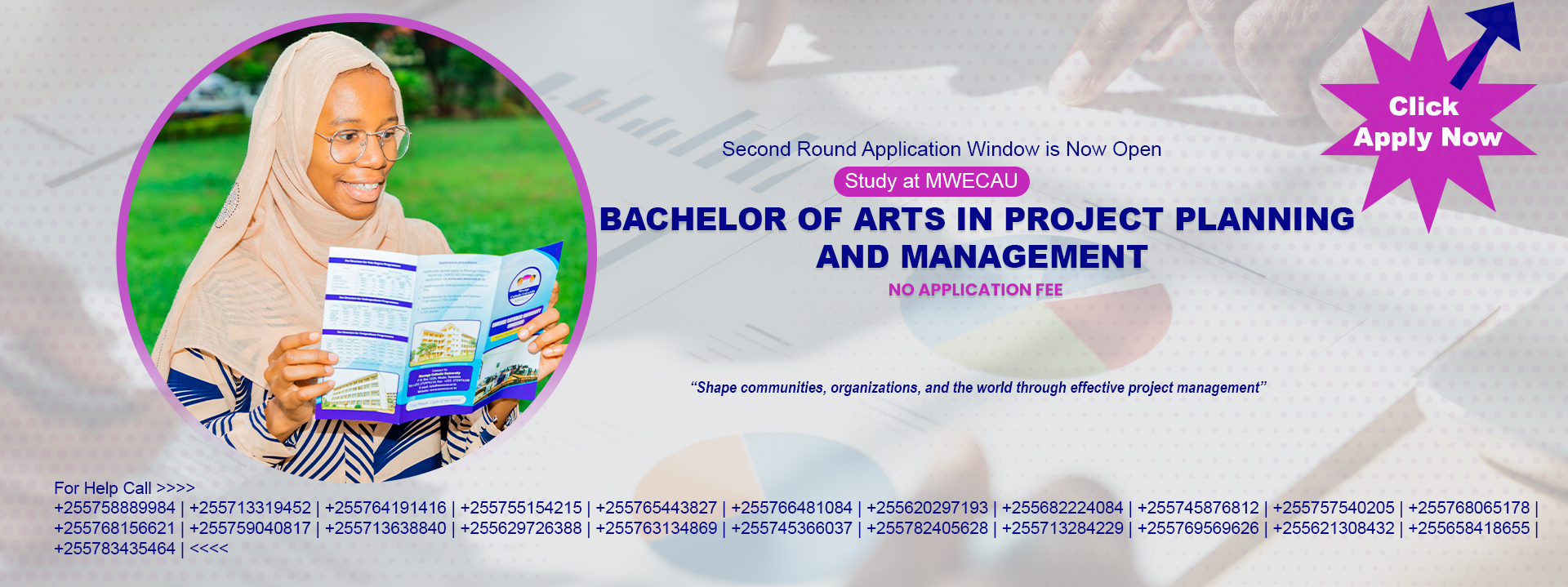Bachelor of Arts in Project Planning and Management